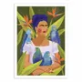 Affiches - Affiche - Frida and birds - Raissa Oltmanns - WALL EDITIONS