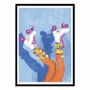 Poster - Art-Poster - Skate like a Girl - Raissa Oltmanns - WALL EDITIONS