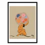 Poster - Art-Poster - World On Her Shoulders - Arty Guava - WALL EDITIONS