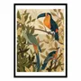 Affiches - Affiche - Paradise Birds - Goed Blauw - WALL EDITIONS