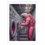 Poster - Art-Poster - Astronaut Doing Laundry - Baard Martinussen - WALL EDITIONS