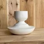 Vases - Sculptural, geometric vase in white porcelain - Oneiros D4 - CALLIGRAMME