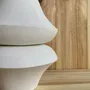 Decorative objects - Sculptural, geometric vase in white porcelain - Oneiros E5 - CALLIGRAMME