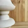 Ceramic - Sculptural, geometric vase in white porcelain - Oneiros E6 - CALLIGRAMME