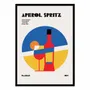 Poster - Art-Poster - Aperol Spritz Cocktail Bauhaus - Retrodrome - WALL EDITIONS