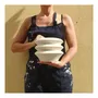 Poterie - Vase sculptural et géométrique en porcelaine blanche - Palindrome A4L - CALLIGRAMME