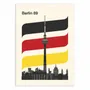 Poster - Art-Poster - Berlin Retro Travel Print - Retrodrome - WALL EDITIONS