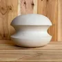 Vases - Vase sculptural et géométrique en porcelaine blanche - Palindrome B2L - CALLIGRAMME