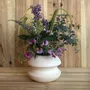 Vases - Vase sculptural et géométrique en porcelaine blanche - Palindrome B2L - CALLIGRAMME