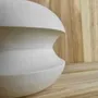 Vases - Vase sculptural et géométrique en porcelaine blanche - Palindrome B2L - CALLIGRAMME