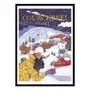 Poster - Art-Poster - Woman in France Courchevel - Caroline - WALL EDITIONS