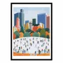Poster - Art-Poster - Fall in New York City - Ceyda Alasar - WALL EDITIONS