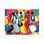 Affiches - Affiche - Vibrant Jazz Ensemble - Cats and Dotz - WALL EDITIONS