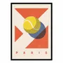 Affiches - Affiche - Paris Tennis Graphic - Daniel Coulmann - WALL EDITIONS