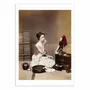 Affiches - Affiche - Woman applying make-up - Photo 1885 by Kimbei Kusakabe - WALL EDITIONS