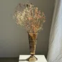 Vases - Art Deco flared vase in smoked molded glass with tiers H30 l13.5 - OFFICE OBJETS