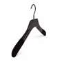 Walk-in closets - Ash wood hangers – Walnut finish – Chic Collection - MON CINTRE