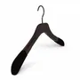 Walk-in closets - Ash wood hangers – Walnut finish – Chic Collection - MON CINTRE