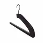 Walk-in closets - Ash wood hangers – Walnut finish – Chic Collection - MON CINTRE