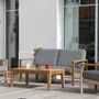 Lawn sofas   - DIVANO TEAK SOCK SET - MEDICIS