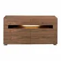 Chests of drawers - Walnut chest of drawers with interior lighting - ANGEL CERDÁ