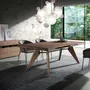 Chests of drawers - Walnut chest of drawers with interior lighting - ANGEL CERDÁ