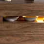 Chests of drawers - Walnut chest of drawers with interior lighting - ANGEL CERDÁ