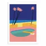 Affiches - Affiche - Malibu Beach - Rosi Feist - WALL EDITIONS