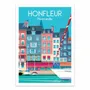 Affiches - Affiche - Honfleur Normandie - Raphael Delerue - WALL EDITIONS