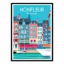 Affiches - Affiche - Honfleur Normandie - Raphael Delerue - WALL EDITIONS