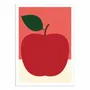 Poster - Art-Poster - Red apple - Rosi Feist - WALL EDITIONS