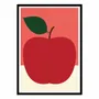 Poster - Art-Poster - Red apple - Rosi Feist - WALL EDITIONS
