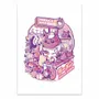 Poster - Art-Poster - My neighbor Noodle Bar - Ilustrata - WALL EDITIONS