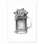 Affiches - Affiche - Flower beer - Mike Koubou - WALL EDITIONS