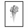 Affiches - Affiche - Flower Ice crean - Mike Koubou - WALL EDITIONS
