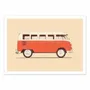 Affiches - Affiche - Red Van - Florent Bodart - WALL EDITIONS