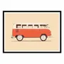 Affiches - Affiche - Red Van - Florent Bodart - WALL EDITIONS
