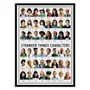 Affiches - Affiche - Stranger Things Characters - Olivier Bourdereau - WALL EDITIONS