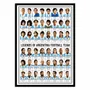 Affiches - Affiche - Legends of Argentina Football team - Olivier Bourdereau - WALL EDITIONS