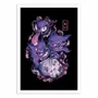 Poster - Art-Poster - The ghost type - EduEly - WALL EDITIONS