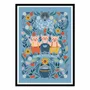 Affiches - Affiche - Three Little Pigs - Vesna Skorshnek - WALL EDITIONS