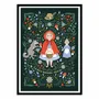 Poster - Art-Poster - Red Riding hood - Vesna Skorshnek - WALL EDITIONS