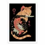 Affiches - Affiche - Carp Tattooed cat - Vincent Trinidad - WALL EDITIONS
