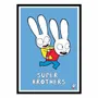 Poster - Art-Poster - Super Brothers - Simon Super Rabbit - WALL EDITIONS