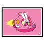 Affiches - Affiche - Super Rabbit Girl - Simon Super Rabbit - WALL EDITIONS