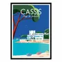 Affiches - Affiche - Cassis Plage de Bestouan - Raphael Delerue - WALL EDITIONS