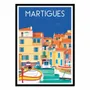 Poster - Art-Poster - Martigues - Raphael Delerue - WALL EDITIONS