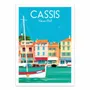 Poster - Art-Poster - Cassis Vieux port - Raphael Delerue - WALL EDITIONS