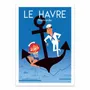 Poster - Art-Poster - Le Havre Normandie V2 - Raphael Delerue - WALL EDITIONS