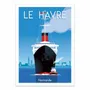 Poster - Art-Poster - Le Havre Normandie V3 - Raphael Delerue - WALL EDITIONS